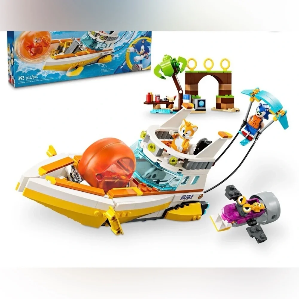 LEGO Sonic the Hedgehog: Tails’ Adventure Boat Building Set, 76997 8+ - Picture 4 of 6